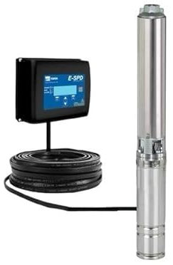 POMPA SOMMERSA POZZI CALPEDA 4SDP4/14 HP1.5 100LT/MIN 9.3BAR V230 V400 (V230+CAVO 30 MT+INVERTER)
