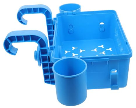 PAMINGONO Hängekorb Für Poolbereich Aufbewahrungskorb Aus Kunststoff Für Outdoor-poolzubehör Handtuchbehälter Für Poolrand