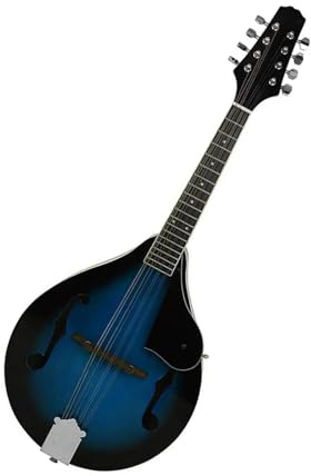 Mandoline Instrument Professionelle Mandoline Leistungstyp Musikinstrument Tragbar 8 Saiten Akustische Mandoline Für Anfänger Und Erwachsene(A)