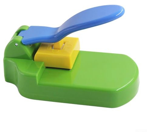 Puzzle Maker Photo Cutter for DIY Fun Great for Educational Activities (Is green)