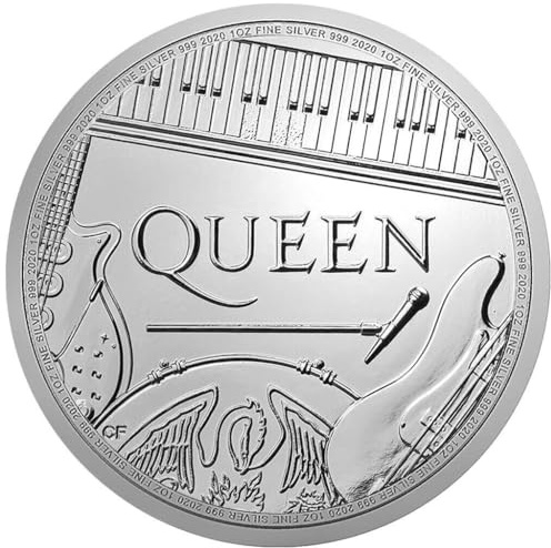 1 Unze Silbermünze - Musiklegenden - 2020 - Music Legends-Serie - 1 Oz Silber Auflage: nur 25.000 Stück!