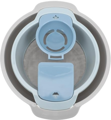 NUOBESTY Hand Erdsieb aus Kunststoff mit Ablage Gartensieb für Gartenarbeit Pflanz Erdfilter mit Feinem Siebgewebe Leicht zu Reinigen Robust und Effizient