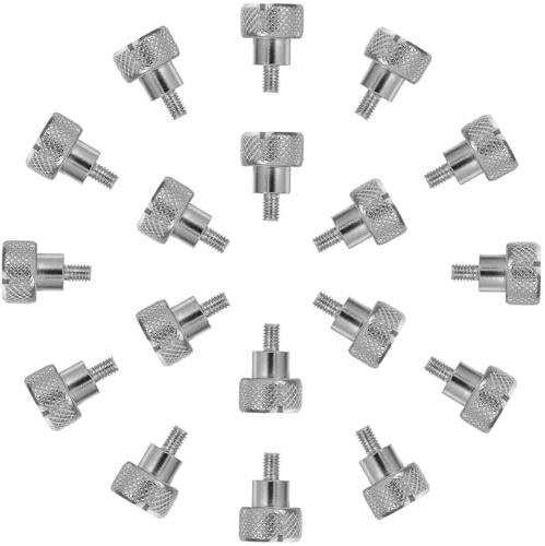 KONTONTY Tornillos de para Prensatelas de Máquina de Coser Acero Duradero Rosca de 5 MM 20 Unidades Accesorios de Repuesto para Costura Doméstica E Industrial Fijación Rápida y