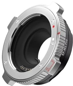 Lens Adapters, Adattatore convertitore obiettivo con messa a fuoco automatica, compatibile con obiettivi Canon EF/EF-S for fotocamere Micro 4/3 GH5 GH,For photography(EF-M1 Pro)