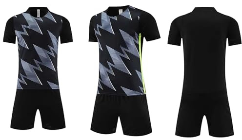 Generico Completo Sportivo Calcio Bambini 2026, Maglietta e Pantaloncini Asciugatura Rapida per Allenamento, Tuta Basket per Bambini, Abbigliamento Sportivo per Ragazzi e Ragazze