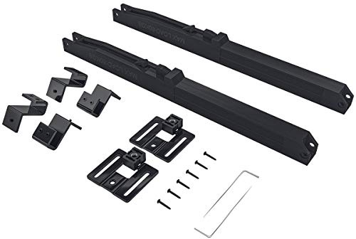 SMARTSTANDARD Barn Door Soft Close Kit, Matching 88-132 Pounds Single Door, Equipped with Spring Buffer Damper, Upgrade Hole-Free Version, 2PCS