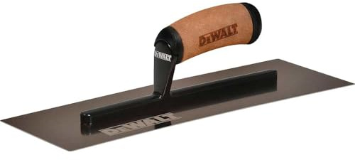 DeWALT Glättkelle, gebogen, Edelstahl, 35,6 cm, goldfarben