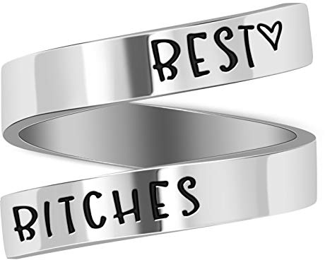 LucBuy Feng Shui Pi Xiu Mantra Ring, Buddhistischer Silberring, MANI Amulett Ring mit Mantra Gravur, Vintage Schmuck Offener, Verstellbarer Ring als Geschenk für Männer und Frauen