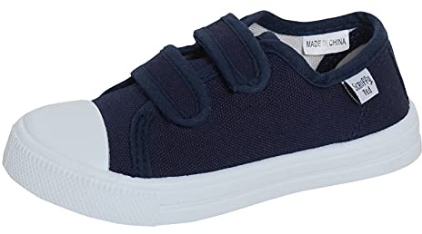 Scarpe in tela per bambini, unisex, facili da allacciare, scarpe casual
