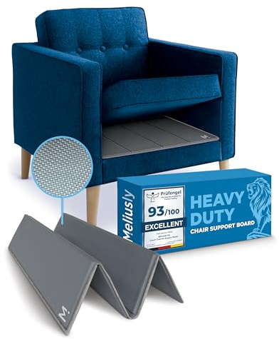 Heavy Duty Chair Cushion Support for Sagging Cushions (17x22) Reinforced Plywood Chair Seat Support for Sagging Seat, Under Foam Firming Boards for Recliner and Armchair Saver Stiffener Reinforcement