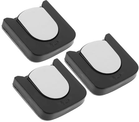 STOBOK 3st Magnetischer Fernbedienungshalter Magnet-fernbedienungshalter Wandregal Mit Magnetischer Aufbewahrungshalter Handy-lade-organizer Plastik Schlüssel Magnetische Anziehungskraft
