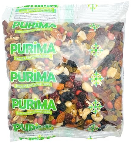 Mixed Nuts and Raisins 1kg – 13 LUXURY Nut & Raisin Mix Cashews Almonds Walnuts Brazils Peanuts Hazels Unsalted Fruit Assorted Blend Selection Raw Natural Healthy Snacks Large Bulk for Eating Gift