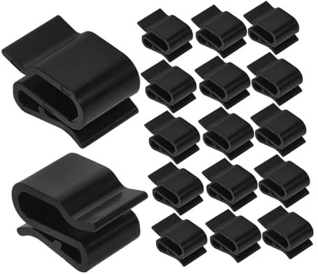 Artibetter 50stücke Kabel Clips Solar Panel Kabelklemmen Draht Befestigung Solarkabelclips Verdrahtungsrahmenclip Anhängerrahmen Kabelclips