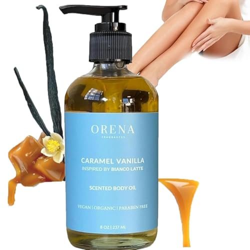 kumosaka Orena Body Oil Caramel Vanilla, Orena Caramel Vanilla Body Oil, Orena Body Oil, Orena Body Oil Vanilla, Orena Fragrances Body Oil, Orena Scented Body Oil(1pcs)