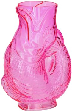 Giftcompany Jacquard Fischvase M pink 30cm