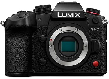 Panasonic LUMIX GH7 Mirrorless Micro Four Thirds Camera with Enhanced Video Speed and Quality, Optimized Workflows from Shooting to Post-Production, Adobe Cloud Compatible & Real-Time LUT, DC-GH7BODY9