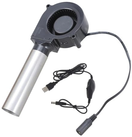 Electric Bellows Portable Barbecue Tool Air Blower Charcoal Starter 3700RPM Fireplaces Bellows Fan Air Fan
