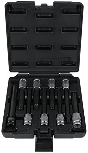 KS Tools 911.4535 1/2 Zoll Zylinderkopf-Schrauben-Steckschlüssel-Satz, 9-teilig