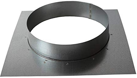 Wandflansch 355mm (Platte: 450 x 450mm)