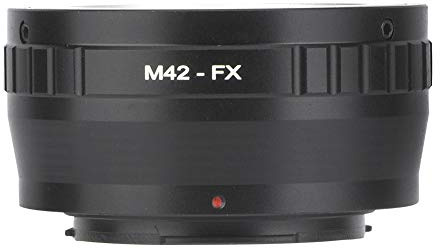 VBESTLIFE Fuji Mount Adapter M42-FX, Adapterring Kompatibles Objektiv für M42 Mount Objektiv und Kompatible Kamera für Fuji FX Mirrorless Kamera.
