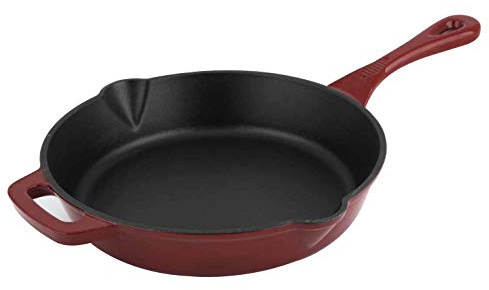 CS Cuisinière Ø 26 cm en Fonte émaillée avec revêtement Anti-adhésif PronamelPlus Passe au Four par Carl Schmidt Sohn