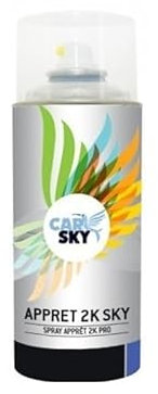 Bombe apprêt 2K gris CARSKY SKY FILL Bi-composant aérosol 400ml