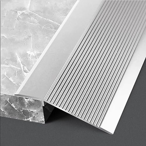 Perfil De Transición 10cm De Ancho Para Puerta De Entrada Portales, Tira De Umbral De Transición Tira Reductora De Transición De Piso, Listón De Transición Para Suelos Irregulares Para Puerta