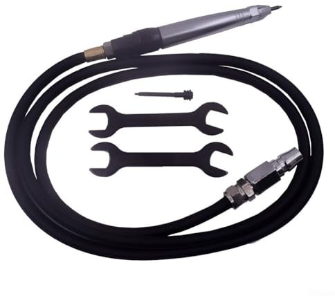PETSTIBLE Gravierstift, pneumatischer Druckluftschreiber, Gravurstift, Bleistift-Stil, Schriftwerkzeug-Set, 0,6 cm Schlauch
