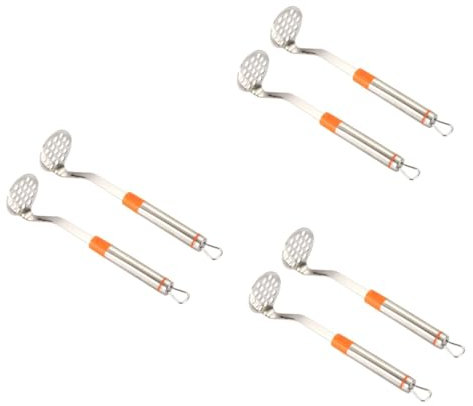 Trituradoras de patatas, 2 piezas Prensa de patatas Trituradora de patatas Trituradora manual de patatas Trituradora manual de patatas Herramienta de cocina for patatas Bebé Arroz Herramientas for beb