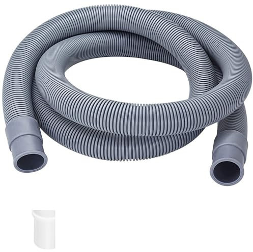 ZHAOSHIXU Washing machine drain pipe Drain Hose Extension for Washing Machines,2M Drain Hose Universal Washing Machine Hose,Drain Hose Dishwasher Extension