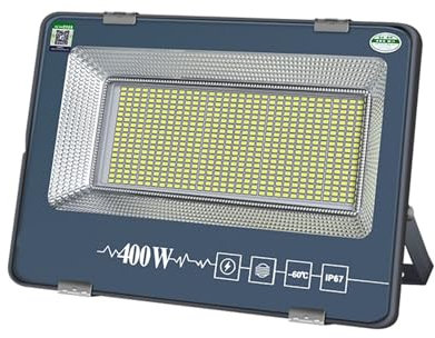 Luces Led Exterior - Foco Led Exterior, LED Luz De Inundación, Luz De Proyección Exterior Súper Brillante A Prueba De Agua IP67 De 220V, Luz Blanca Positiva De 6500 K, Foco Proyector LED(400W)