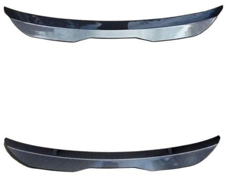 OZTSR Kompatibel for Toyota RAV4 RAV 4 Schrägheck 2013 2014 2015 2016 2017, schwarzer Spoiler, ABS-Kunststoff, Auto-Heckflügel, Grundierung, Farbe, Heckspoiler, Auto-Styling(CF Pattern)