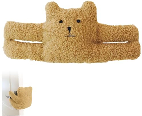 Niedlicher Türstopper, weicher Stoff, niedliche Tierform, dekorativer Türstopper, schützt vor Einklemmen, damit Hunde oder Katzen frei kommen und gehen können