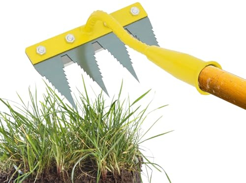 Rastrillos para jardinería | Herramienta de nivelación Resistente - Escardadores manuales - para Patio Parterre Invernadero Vivero Frutal Granja Agrícola Exterior Jardín Ornamental Césped