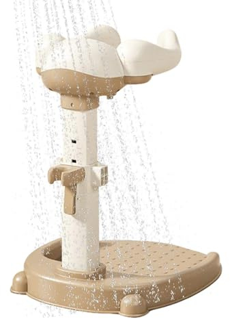 El Soporte de Ducha para el Niño Pequeño Soporte Ajustable | Sujetador De Ducha Infantil Antideslizante Para Estar De Pie Para Su en Hotel Viaje Apartamento Bañera Hogar Niñas Niños