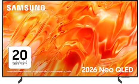 Samsung Smart TV 65-Inch QN70H Neo QLED 4K Quantum Mini LED, HDR 10+, Motion Xcelerator, Adpative Sound+, Gaming Hub, Knox Security, Voice Control with AI(VAC), Alexa Built-in [2026]