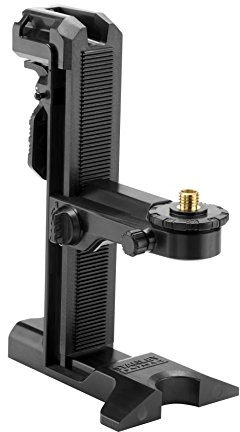 STANLEY Fmht1 – 77435 Support Magnétique Pour Niveaux Laser Gamme FATMAX - Plateforme Pivotante -Mécanisme De Serrage - Ceinture Caoutchouc