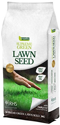 Empathy Supreme Green Lawn Seed 3kg with rootgrow,SGRG3000