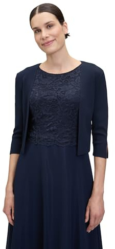 Vera Mont Damen Strickbolero Langarm M, Night Sky