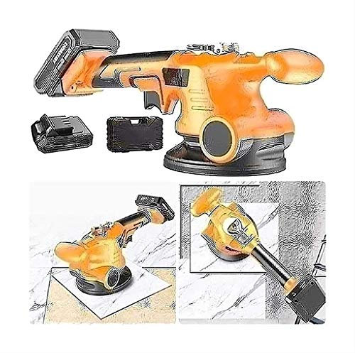 Piastrellista, Martello per Piastrelle in Gomma Vibrante, Sollevatore a Ventosa Ventose in Alluminio capacità di carico di 200 kg per Semplificare Le Piastrelle, per la Posa di Piastrelle e