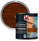 V33 Extreme Protection Woodstain - 12-Year Guarantee - Extreme Weather Protection - Anti-Humidity Barrier - Only 2 Coats - Mahogany 2.5 litres