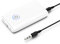 ORIA Car Bluetooth AUX Adapter, Bluetooth 5.3 Transmitter Receiver with 3.5mm Jack, USB Charging, 2-in-1 Wireless Bluetooth Audio Adapter for Home Stereo/Speakers/Wired Headphones - White