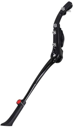 Fahrräder Motorradständer Ständer Einstellbare Fahrrad Ständer MTB Rennrad Ständer Parkplatz Aluminium Legierung 45-50 cm Bike Side Kick Ständer Fuß Klammer