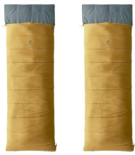 deuter Orbit SQ +6° Kunstfaserschlafsack, Caramel-Teal & Orbit SQ +6° Kunstfaserschlafsack, Caramel-Teal