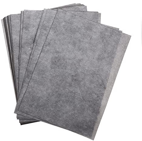 SEWACC 100blätter Kohlepapier Graphit Für Durchschreiben Und Zeichnen Transferpapier Zeichenkohle Büro Und Heimgebrauch