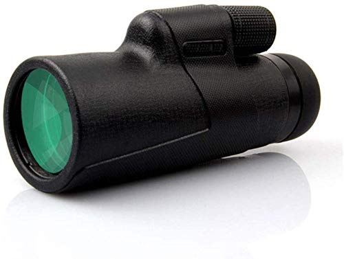 Monocular portátil 12x50 IPX7 Impermeable BAK4 Prism FMC Lente monocular con Adaptador para teléfono Inteligente y trípode para observación de Aves para Adultos, Caza al Aire Libre, Viajes, S