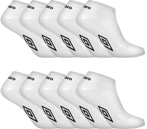 Umbro Strumpor för män - set med 10 - sportstrumpor för män, anti-glid