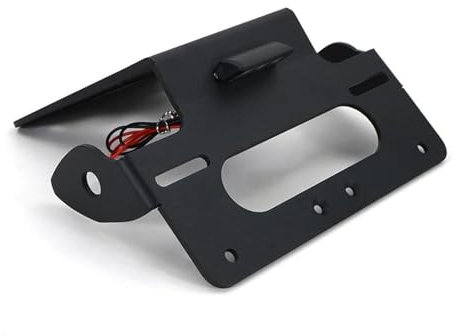 GBHPMTVC Für Grom Für MSX 125 2021-2024 Motorrad-Heck-Heck-Ordnung Kennzeichenrahmen-Halterung Kotflügel-Entferner-Kit Kennzeichenhalter