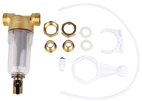 OSALADI Filtro De Grifo Para Agua Filtro De Retrolavado Para Grifo Descalcificador De Agua Para Baño Doméstico Para Cocina y Baño