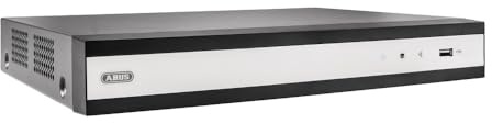 ABUS TVVR36802 8-Kanal-PoE-IP-Netzwerkvideorekorder Performance Line für bis zu 8 IP-Kameras, intelligente Software zur Personen- und Fahrzeugerkennung, Browser-Steuerung am PC, mobil per App